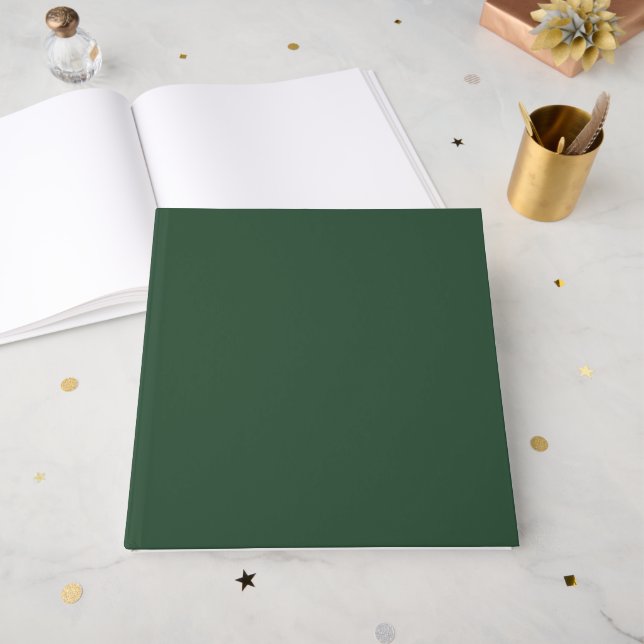 Pine Green Gästebuch (Vorderseite offen)