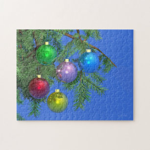 Pine Holiday in Blue