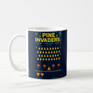 Pine Invaders Pineaple Empire Retro Games Series Kaffeetasse