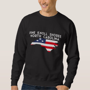 Pine Knoll Shows North Carolina USA Staat Amerika Sweatshirt