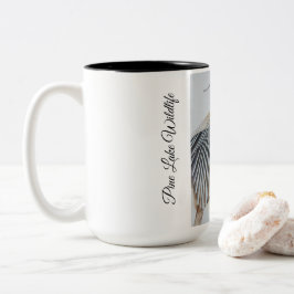Pine Lake Artist Great Blue Hero Zweifarbige Tasse