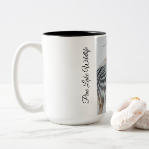 Pine Lake Artist Great Blue Hero Zweifarbige Tasse
