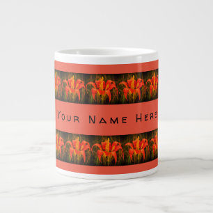 "Pine Lily" Personalisierter Spezialitäten-Mug Jumbo-Tasse