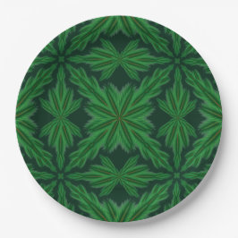 Pine Mandala Forest 9" Teller