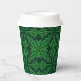 Pine Mandala Forest Paper Cups Pappbecher