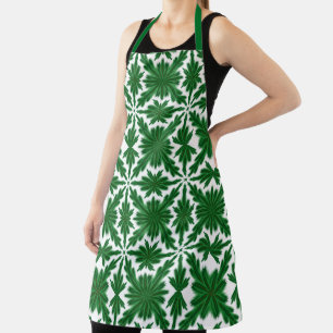 Pine Mandala Große Schürze