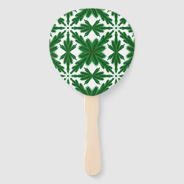 Pine Mandala Hand Fan Fächer