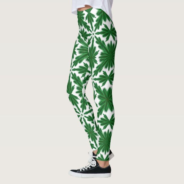 Pine Mandala Leggings (Gauche)
