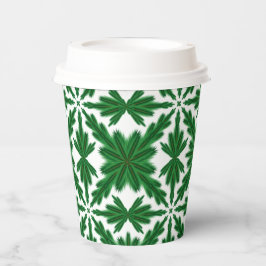 Pine Mandala Paper Cups Pappbecher