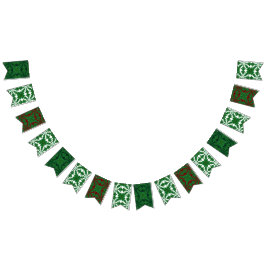 Pine Mandalases Frack Bunting Banner