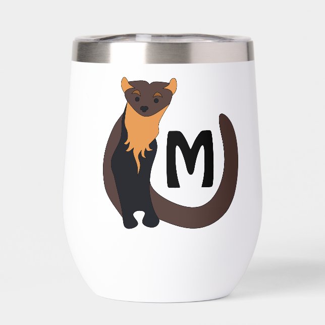 Pine-Marten-Monogramm (Rückseite)