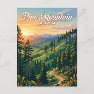 Pine Mountain Georgia Postkarte