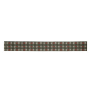 Pine Needle Kariert Satinband