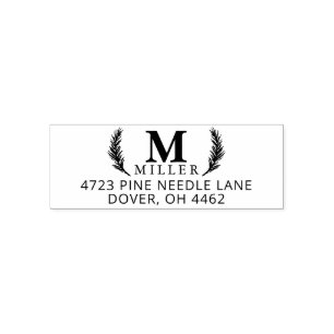 Pine Needle Lane Permastempel