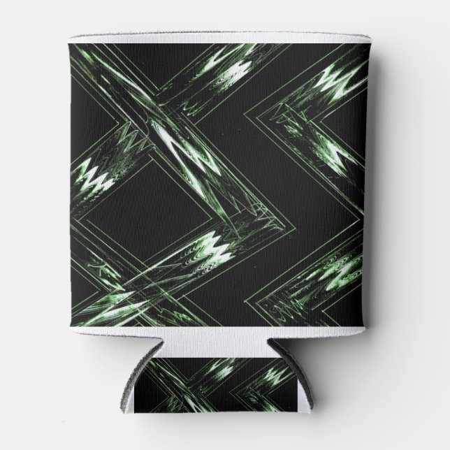 Pine Pattern in Perspektive Dosenkühler (Vorderseite)