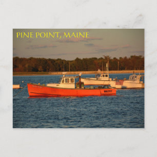 Pine Point, carte postale Maine
