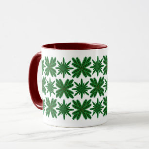 Pine Snowflakes Mug 11oz.