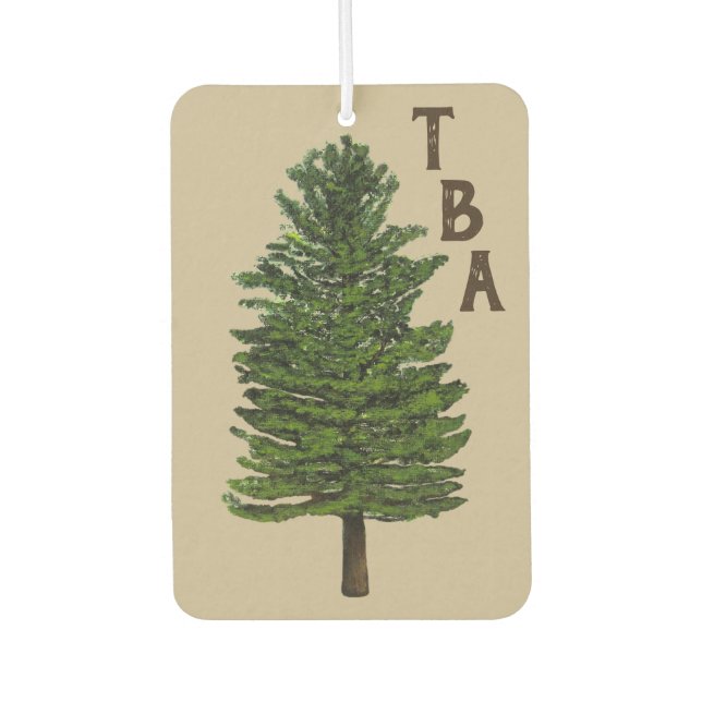 Pine Tree Air Freshener Autolufterfrischer (Vorderseite)