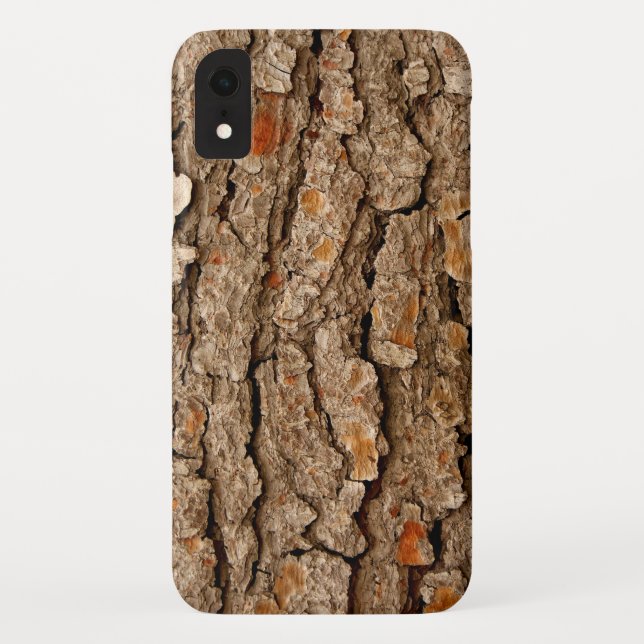 Pine Tree Bark Texture Case-Mate iPhone Hülle (Rückseite)