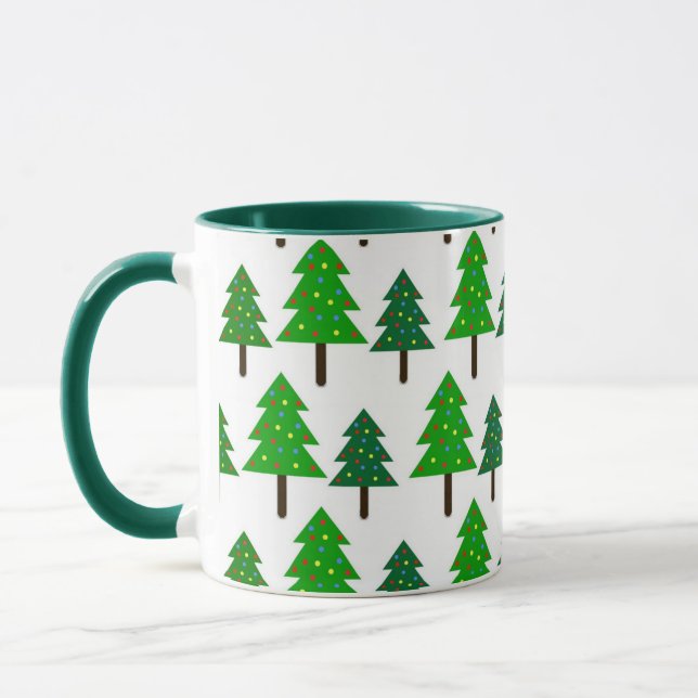 Pine Tree Decorative Tasse (Links)
