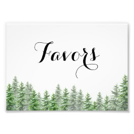 Pine Tree Favorits Print Fotodruck