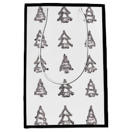 Pine Tree Gift Bag Mittlere Geschenktüte