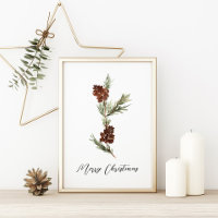 Pine Tree Merry Chirtsmas