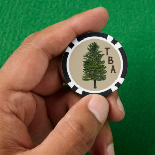 Pine Tree Poker Chips