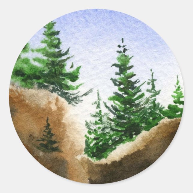 Pine Tree Sticker (Vorderseite)