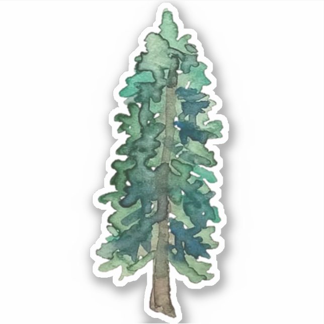 Pine Tree Sticker (Vorderseite)