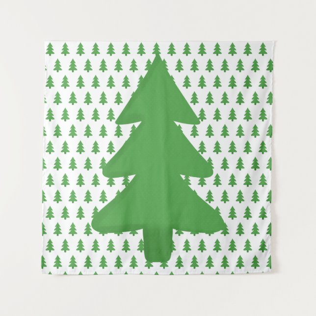 Pine Tree Wandteppich (Vorderseite)