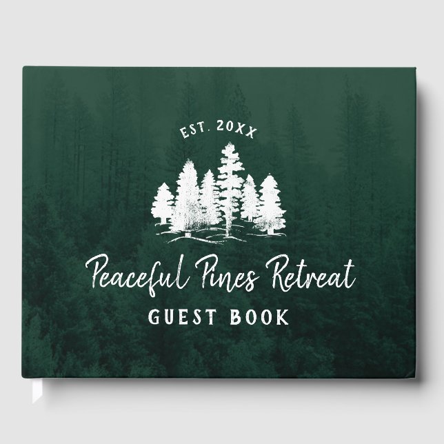 Pine Trees Green Guest House Vacation Rental Zuhau Gästebuch (Vorderseite)