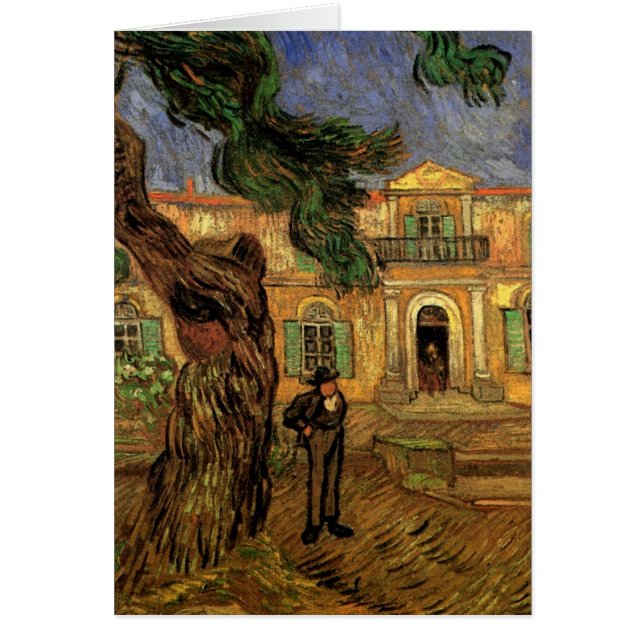 Pine Trees in Saint-Paul von Vincent van Gogh (Vorne)