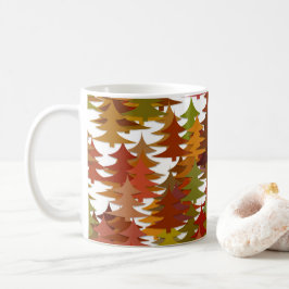 Pine Trees Kaffeetasse