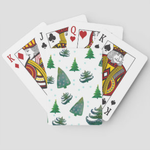 Pine Trees Weihnachtszeit Spielkarten