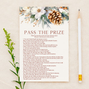 Pine Trepass Brautparty Game Briefpapier