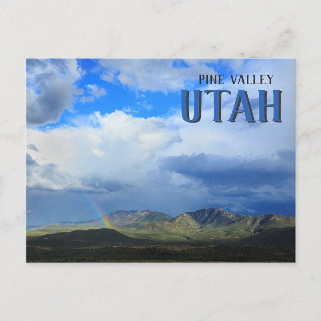 Pine Valley Utah Postkarte (Vorderseite)