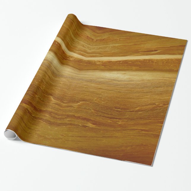 Pine Wood II Imitate Holzgewebe Geschenkpapier (Ungerollt)