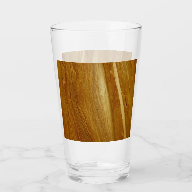 Pine Wood II Imitate Holzgewebe Glas (Vorderseite)