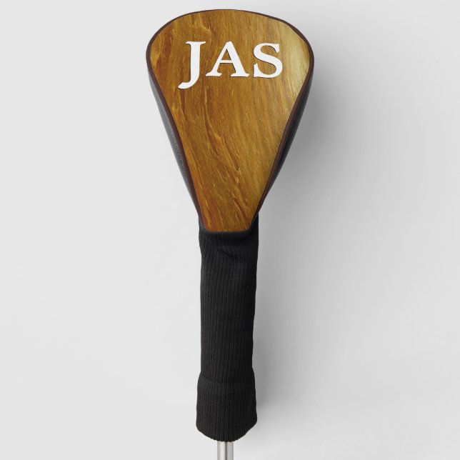 Pine Wood II Imitate Holzgewebe Golf Headcover (Vorderseite)