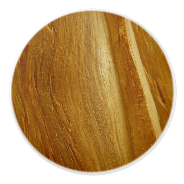 Pine Wood II Imitate Holzgewebe Keramikknauf (Vorderseite)