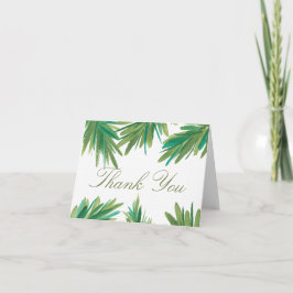 Pine Woods Watercolor | Hochzeit Danke