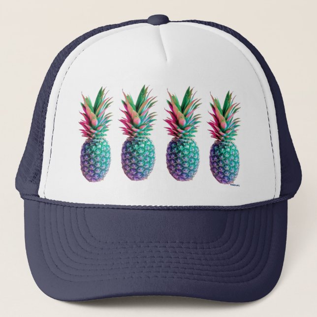 Pineaple Dayz Truckerkappe (Vorderseite)