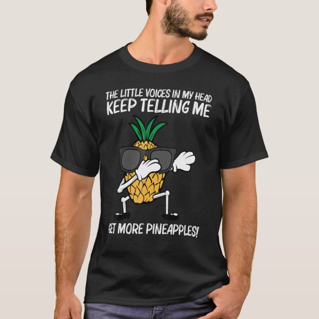  Pineapple For Men Women Fruit Summer   T-Shirt (Vorderseite)