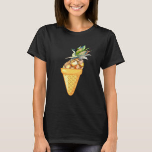 PINEAPPLE ICE CREAM - OBST UND ICE CREAM COLLECTI T-Shirt