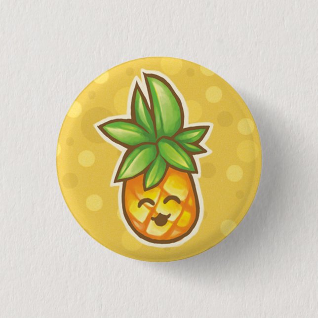 Pineapple^o^ Button (Vorderseite)