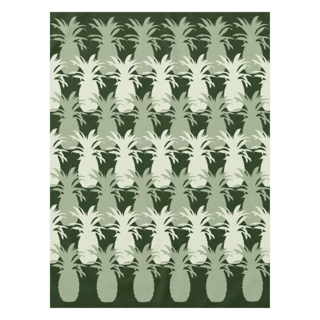 PINEAPPLE TROPICAL PATTERN TISCHDECKE (Vorderseite)