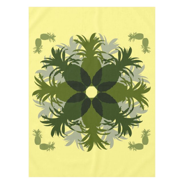PINEAPPLE WREATH PATTERN TISCHDECKE (Vorderseite)
