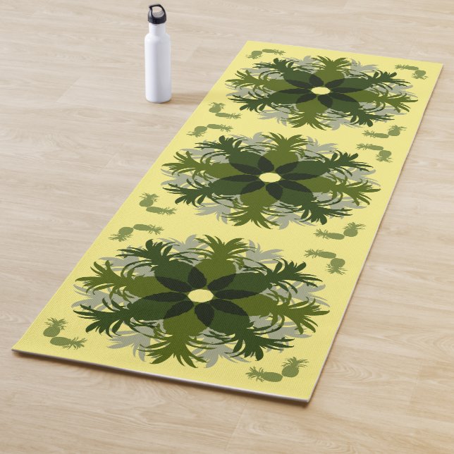 PINEAPPLE WREATH PATTERN YOGAMATTE (Beispiel)