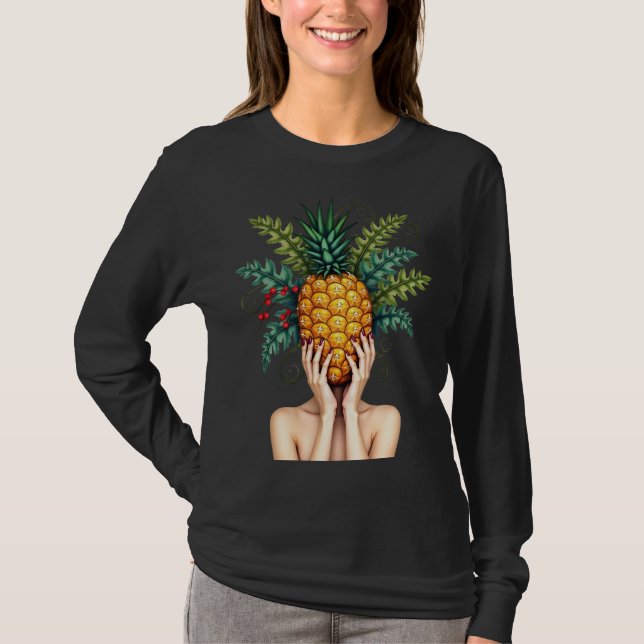 Pineapples are in my head T-Shirt (Vorderseite)